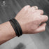 lederarmband lavastein perlen herren vulcano uniqal